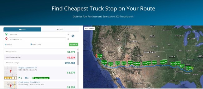 Make $300 Truck/Month With Fuel Purchase Optimization Tool