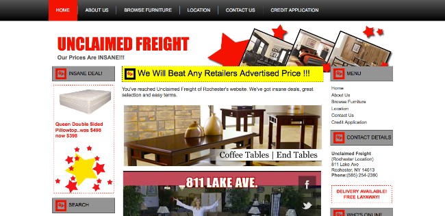 Top 25 Locations to Buy Unclaimed Freight Furniture