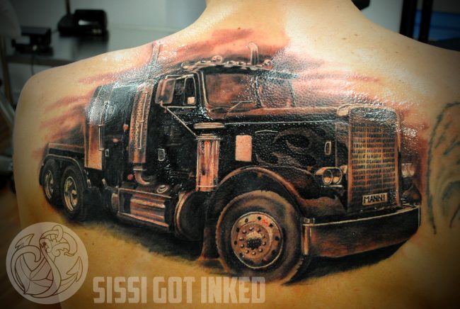 Tattoo Gallery  Rat Rod Tow truck