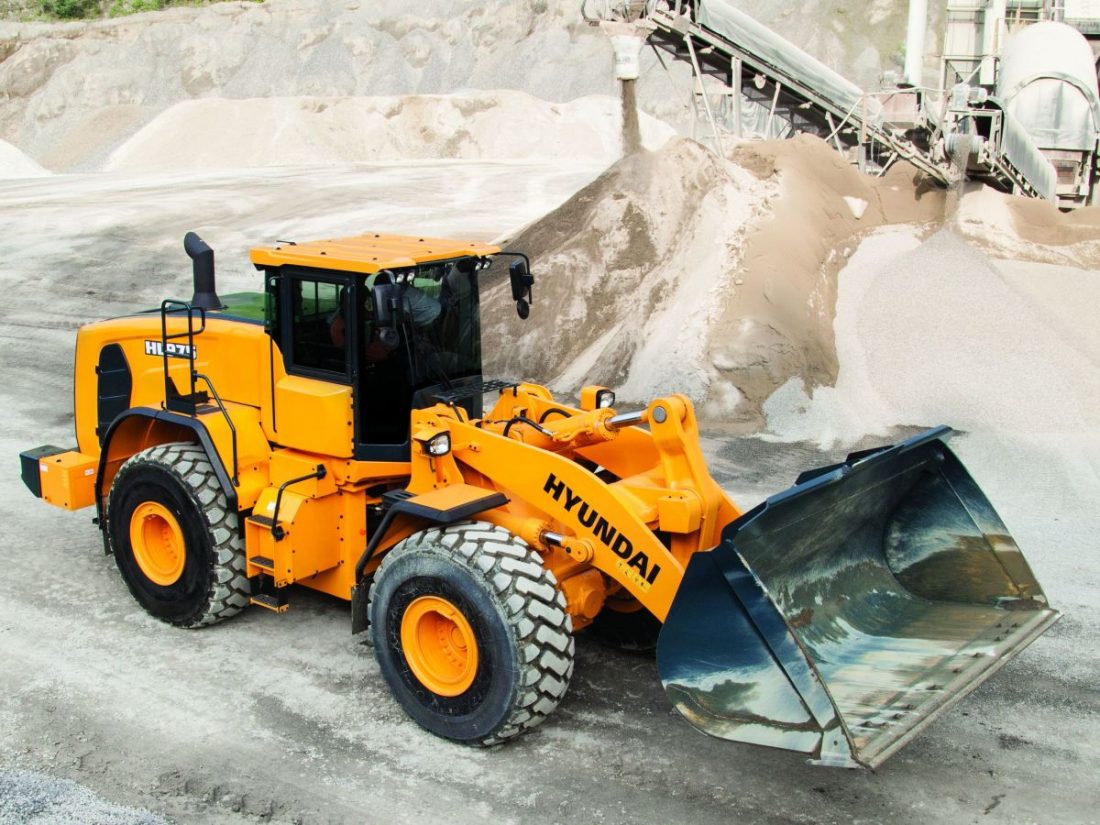 Hyundai construction equipment