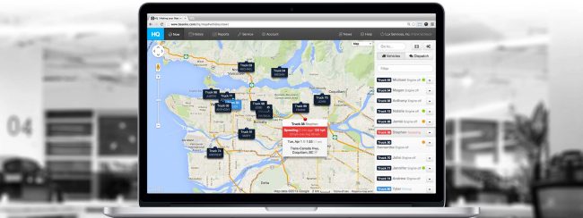 Monitoring employees during business hours with gps tracking device